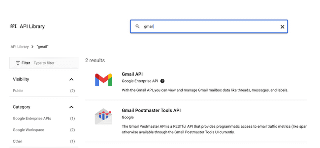 Gmail API